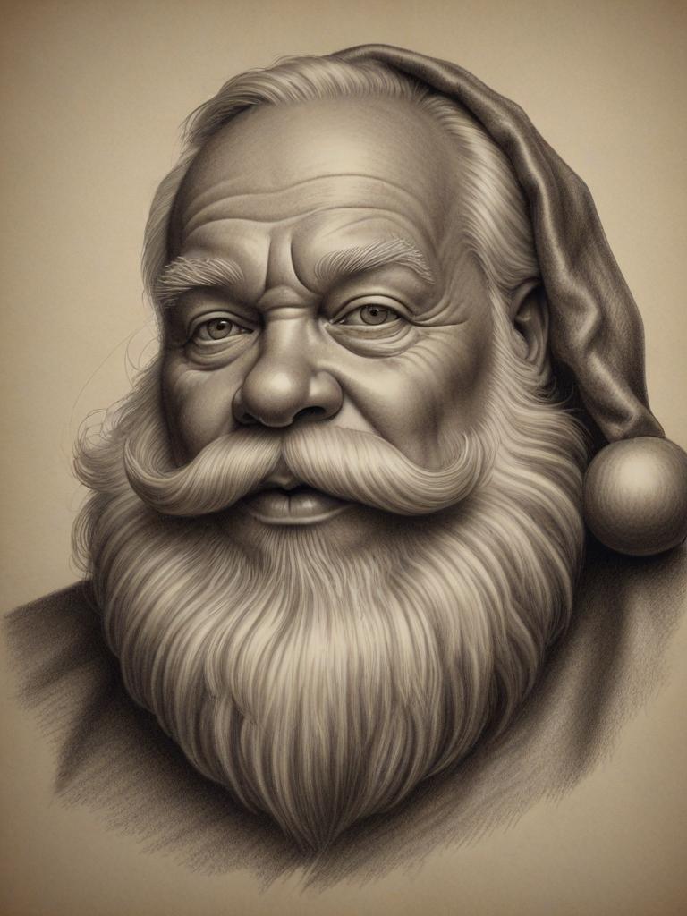 Santa Claus Sketch